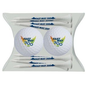 [62578] 2-Ball 12-Tee Pillow Pack