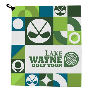 [62583] Toddy® Gear Premium Microfiber Golf Towel