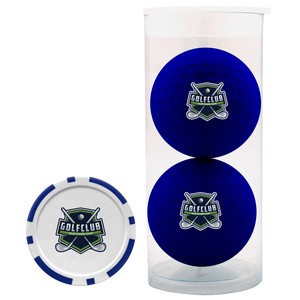 [62598] Colored 2-Ball, 1-Poker Chip Par Pack