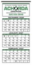 Skinner & Kennedy® 3-Month Display 12-Sheet Calendar