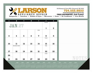 Triumph® Calendars Notes Desk Pad with Vinyl Corners