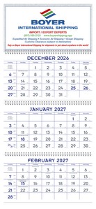 Triumph® Calendars 3-Month Planner (4-Sheet)