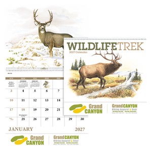 [7003] Good Value™ Wildlife Trek - Spiral Calendar