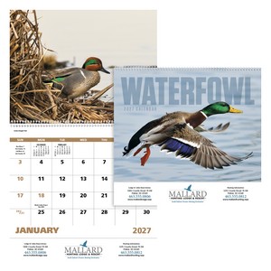 [7048] Good Value™ Waterfowl - Spiral Calendar
