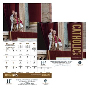 [7054] Good Value™ Catholic Spirit - Spiral Calendar