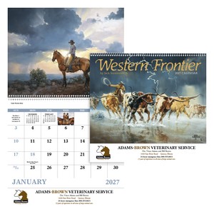 Good Value™ Western Frontier - Spiral Calendar