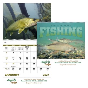 [7099] Good Value™ Fishing - Spiral Calendar