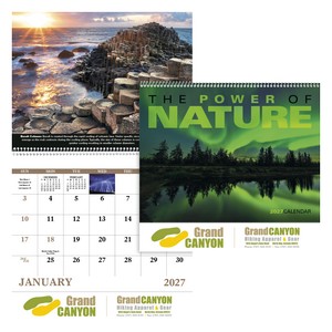 [7103] Good Value™ The Power of Nature - Spiral Calendar