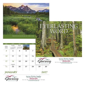 [7255] Good Value™ Everlasting Word - Stapled Calendar