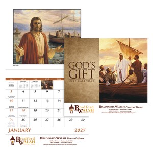 [7259] Good Value™ God's Gift - Stapled Calendar