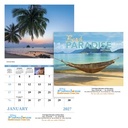 Good Value™ Beach Paradise - Stapled Calendar