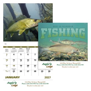 [7299] Good Value™ Fishing - Stapled Calendar