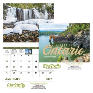 [7306] Good Value™ Images of Ontario - Stapled Calendar