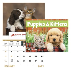 [7507] Good Value™ Puppies & Kittens - Window Calendar