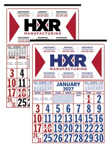 Skinner & Kennedy® Commercial 12-Sheet Calendar