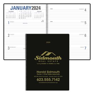 [8125-01] Classic Weekly Planner (Black)