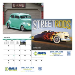 [824] HotLine® Products Street Rod Fever Appointment Calendar - Stapled