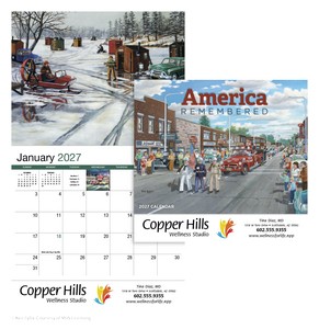 [829] HotLine® Products America Remembered Appointment Calendar - Stapled