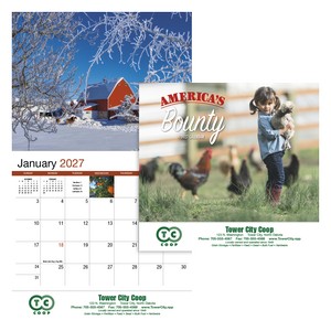 [831] HotLine® Products America's Bounty Appointment Calendar - Stapled