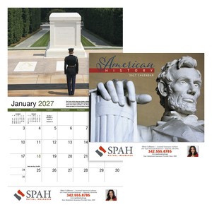 [839] HotLine® Products American History Appointment Calendar - Stapled