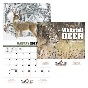 HotLine® Products Trophy Whitetail Deer Appointment Calendar - Stapled