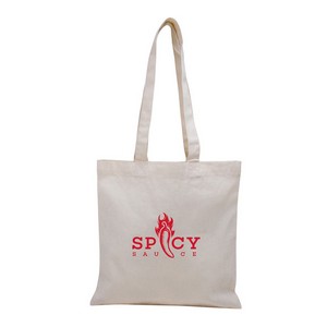 [A518] V Natural Organic Flat Tote