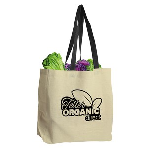 [B812CT] Garyline® Natural Cotton Canvas Tote