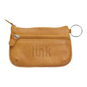 [C150] Andrew Philips® Leather Coin Case & ID Holder Wallet