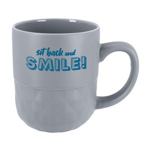 [CDKW061] Good Value™ Coffee Mug with Facet Texture - 16 oz.