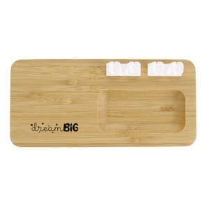[CTEK065] Bamboo 10W Wireless Charging Pad with Cable Organizer