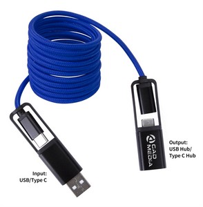 [CTEK082] All-Over Braided Long Cable Extender