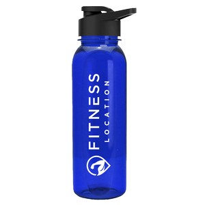 [EXB241D] Garyline® Boss Embossed Tritan® Bottle with Drink-Thru Lid - 24 oz.