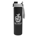 Garyline® Slim Double-Wall Insulated Bottle with Quick-Snap Lid - 16 oz.