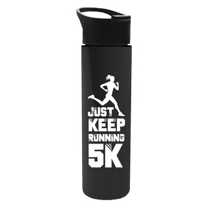 [ITB16P] Garyline® Chiller Double-Wall Insulated Bottle with Pop-Up Lid - 16 oz.