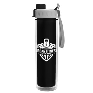Garyline® Chiller Double-Wall Insulated Bottle with Quick-Snap Lid - 16 oz.