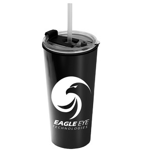 [MC18FS] Garyline® Explore Travel Tumbler with 2-in-1 Lid with Straw - 18 oz.