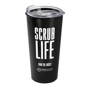 [MC18X] Garyline® Explore Metallic Travel Tumbler with Slider Lid - 18 oz.