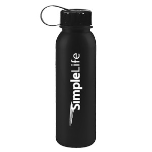 [MXB24T] Garyline® Terrain Metallike Bottle with Tethered Lid - 24 oz.