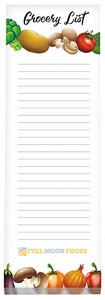 Souvenir® 3" x 9" Scratch Pad with Magnet, 25 Sheet