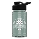 Garyline® Mini RPET Bottle with Drink-Thru Lid - 16 oz.