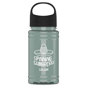 [RP16LN] Garyline® Mini RPET Bottle with Oval Crest Lid - 16 oz.