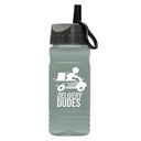 Garyline® RPET Bottle with Ring-Straw Lid - 20 oz.