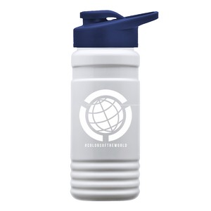 [RP20D] Garyline® RPET Bottle with Drink-Thru Lid - 20 oz.