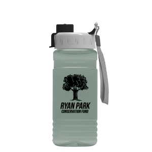 Garyline® RPET Bottle with Quick-Snap Lid - 20 oz.