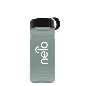 Garyline® RPET Bottle with Tethered Lid - 20 oz.