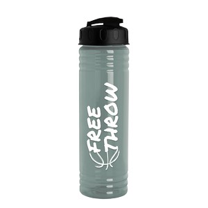 [RP24U] Garyline® Slim Fit RPET Bottle with Flip-Top Lid - 24 oz.