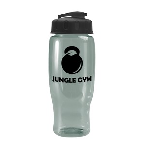 Garyline® Poly+ Recycled Bottle with Flip-Top Lid - 27 oz.