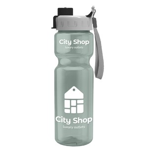 Garyline® Champ Recycled Bottle with Quick-Snap Lid - 28 oz.