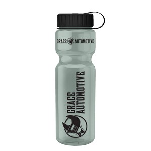 [RP28T] Garyline® Champ Recycled Bottle with Tethered Lid - 28 oz.