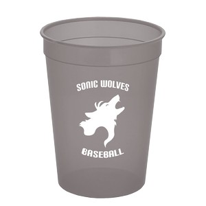 [SC12T] Garyline® Cups-on-the-Go Translucent Stadium Cup - 12 oz.